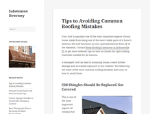 Tablet Screenshot of gosubmitdirectory.com